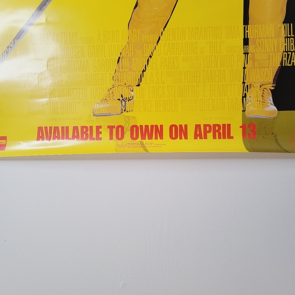 Original vintage Kill Bill Vol. 1 movie poster - Picture 6 of 7
